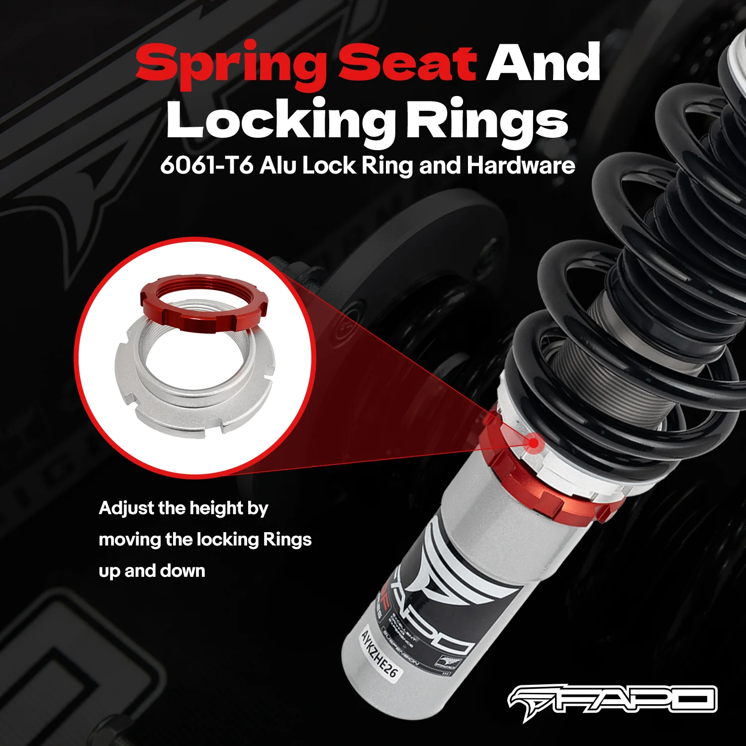 32-Level Damping Coilover for 1995-1999 Nissan Maxima & Infiniti I30 A32 Platform PF021230 - Image 6