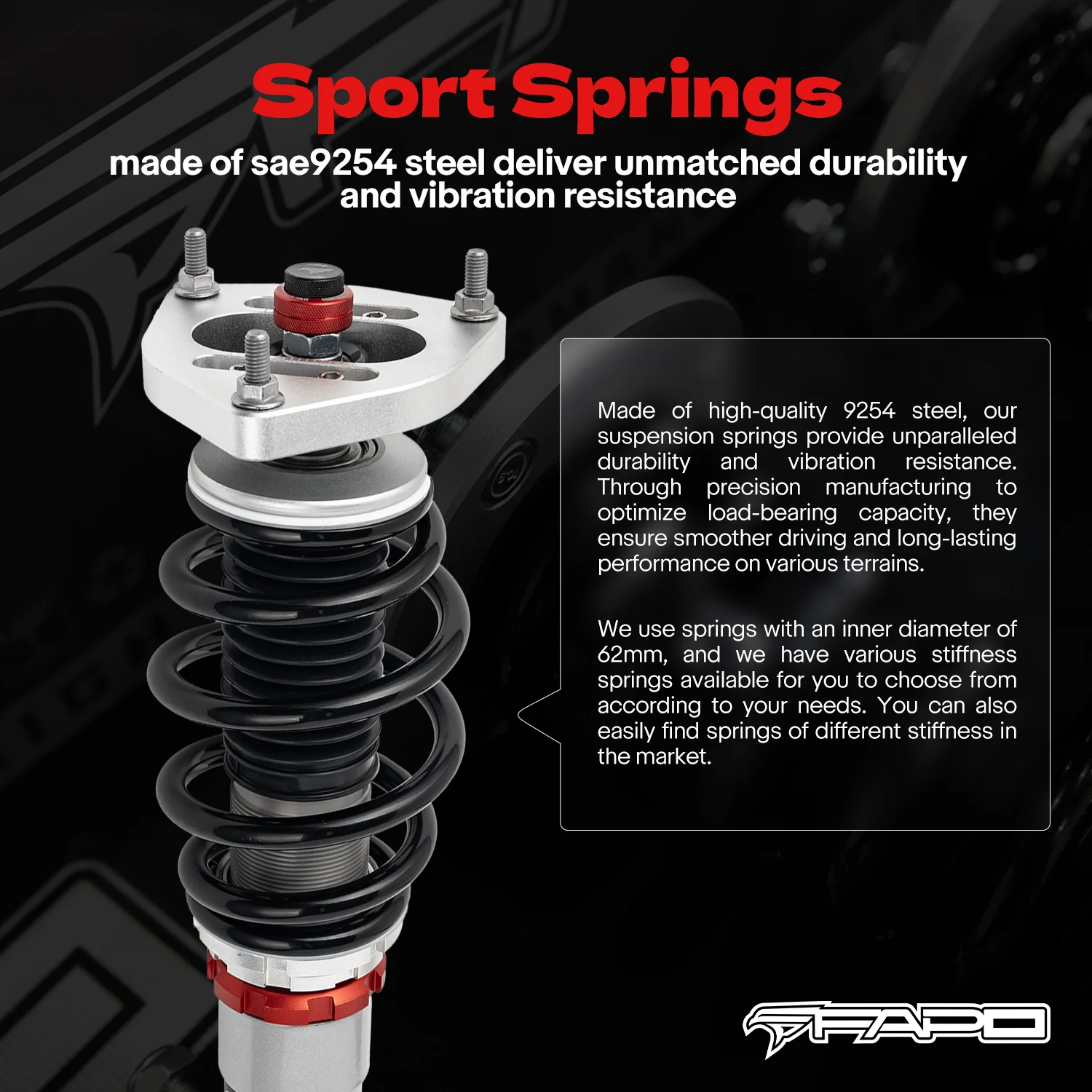 32-Level Damping Coilover for 1995-1999 Nissan Maxima & Infiniti I30 A32 Platform PF021230 - Image 5