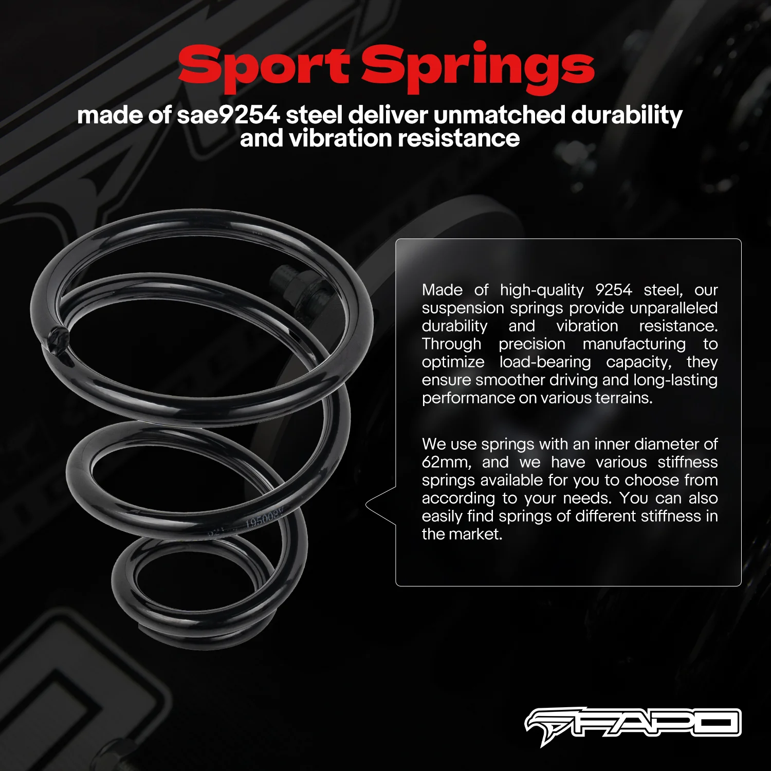 32-Level Damping Coilover For Chevrolet Camaro 5th Gen 2010-2015 PF009530 - Image 6