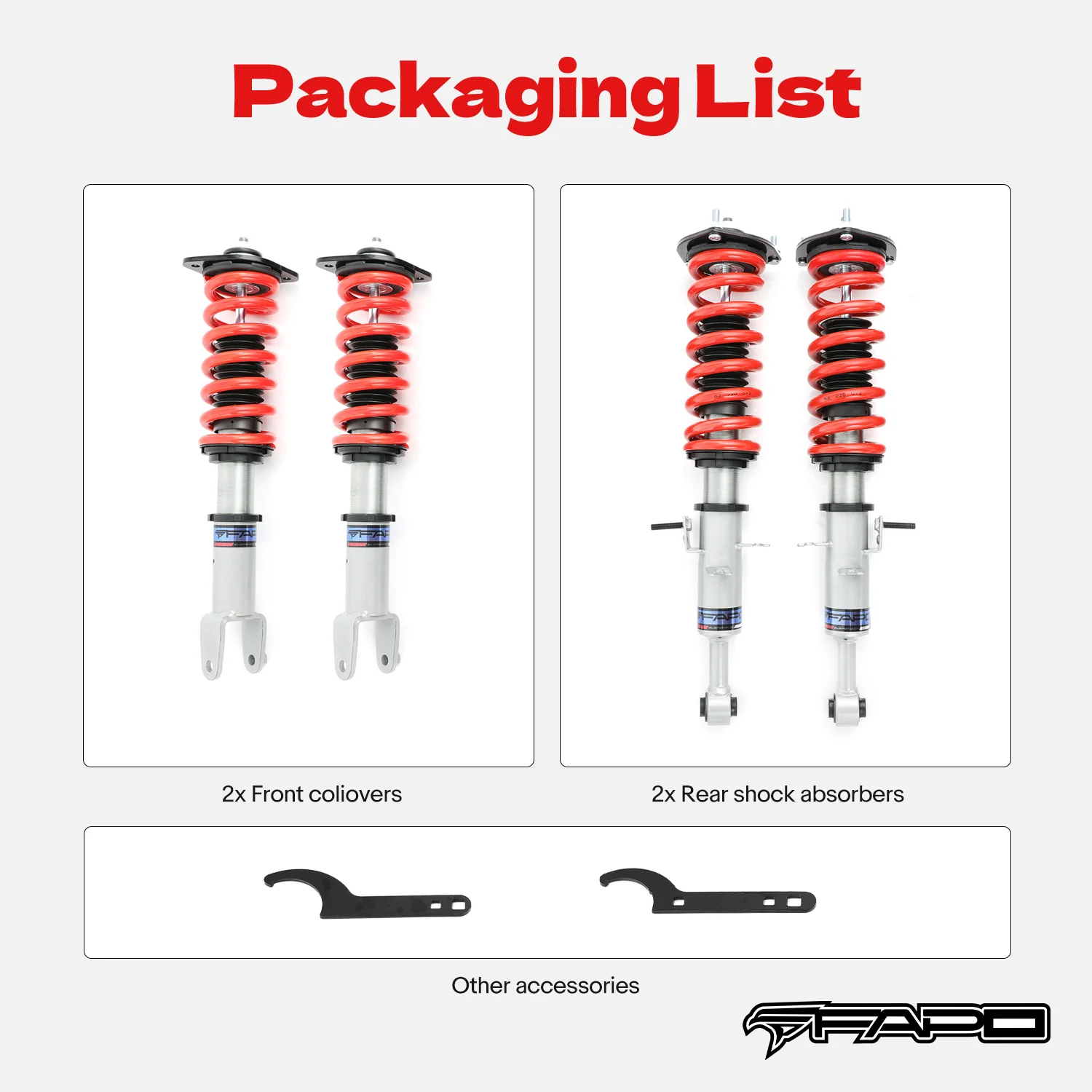 Coilover for Nissan 370Z Z34 2012-2016 PS008410 - Image 9
