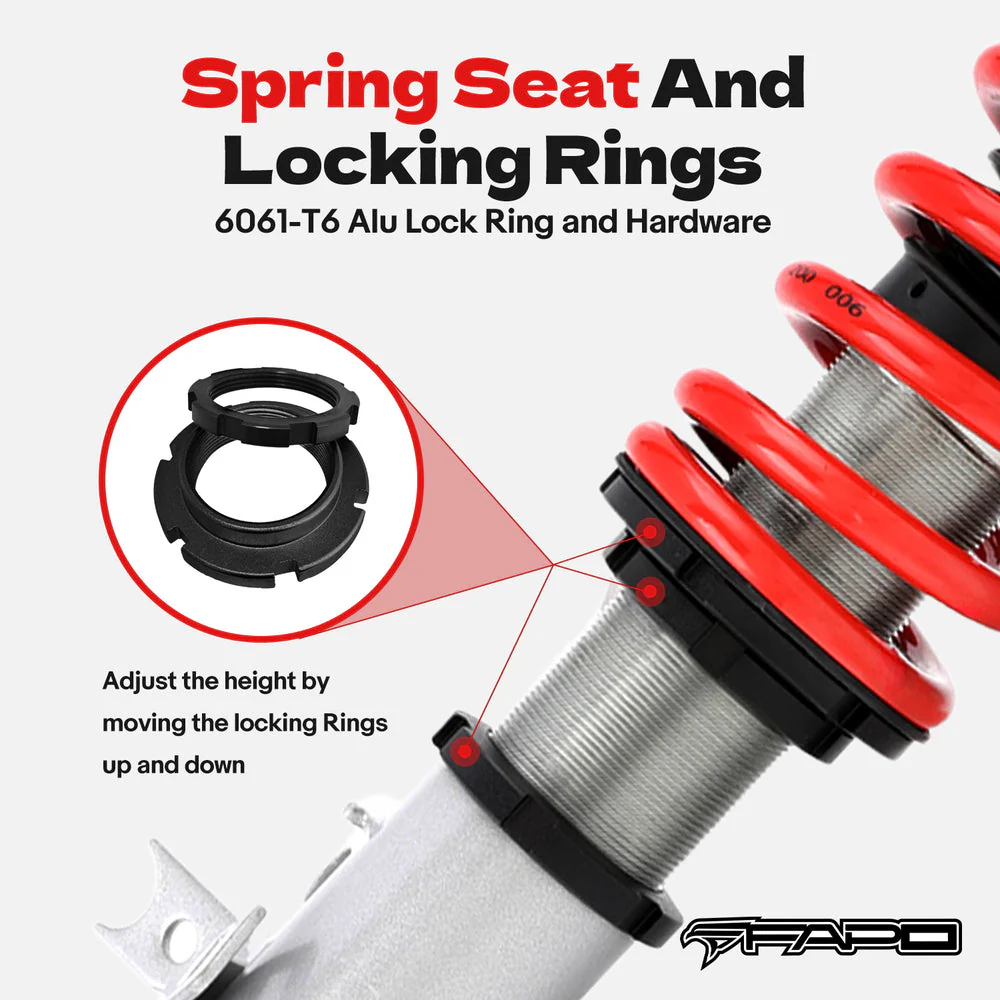 Coilover for BMW 3-Series E90 E91 E92 RWD 2006-2013 Adj Height PS006410 - Image 7