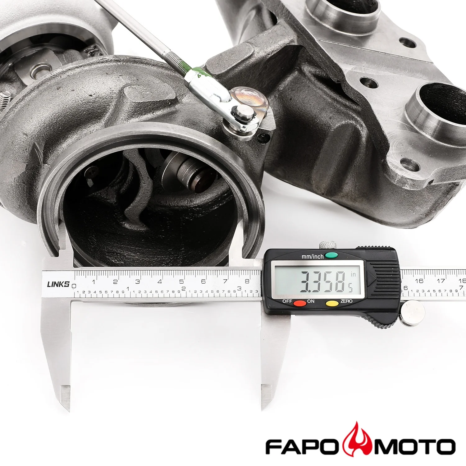 FAPO 500HP Twin Turbos TD03 for BMW N54 535i 135i Z4 X6 740i E60 E82 E89 F71 F01 OE design - Image 4