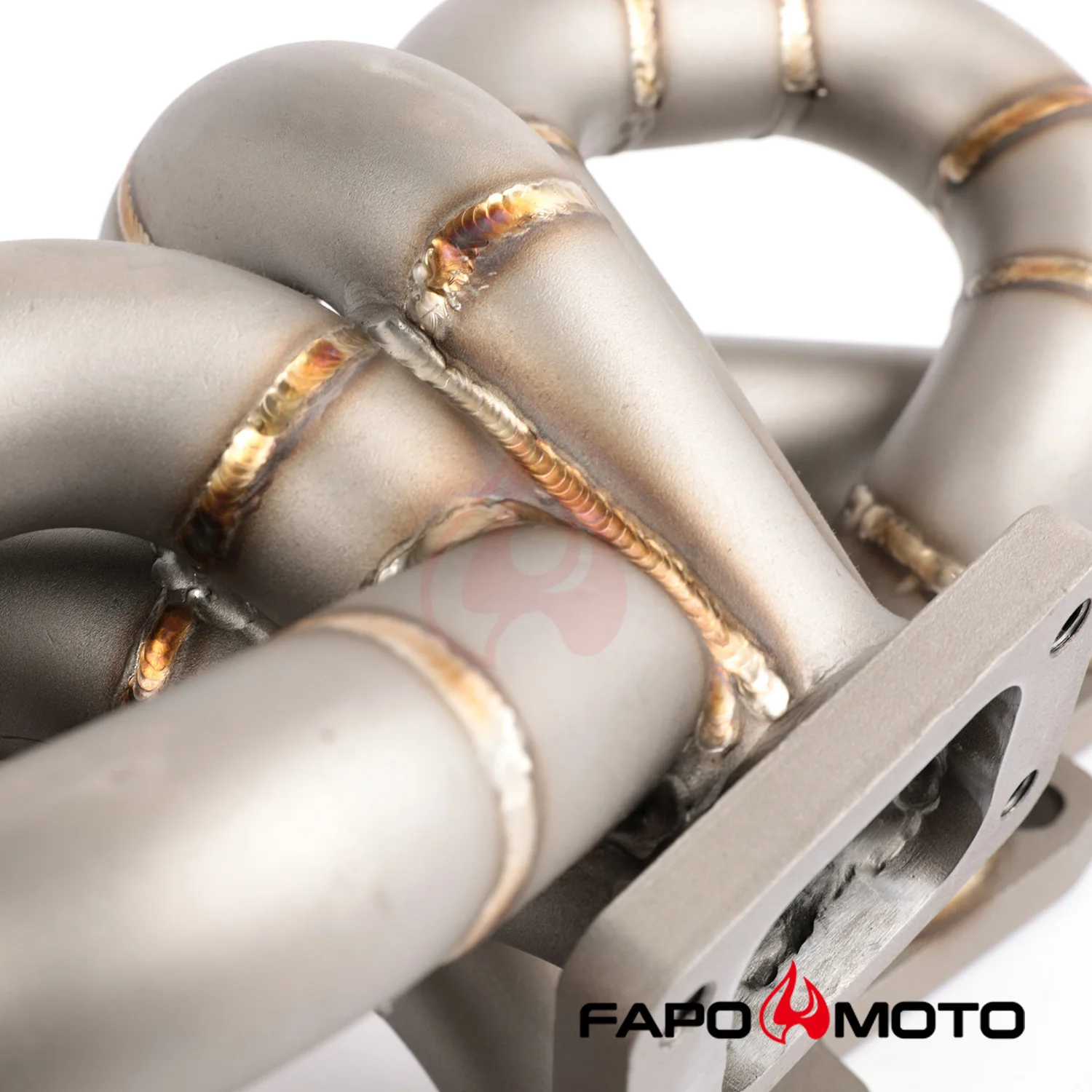 FAPO Equal Length T3 Turbo Manifold for RB20DET RB25DET Skyline R31 R32 R33 R34 GTS GTR 44mm WG Top Mount - Image 4