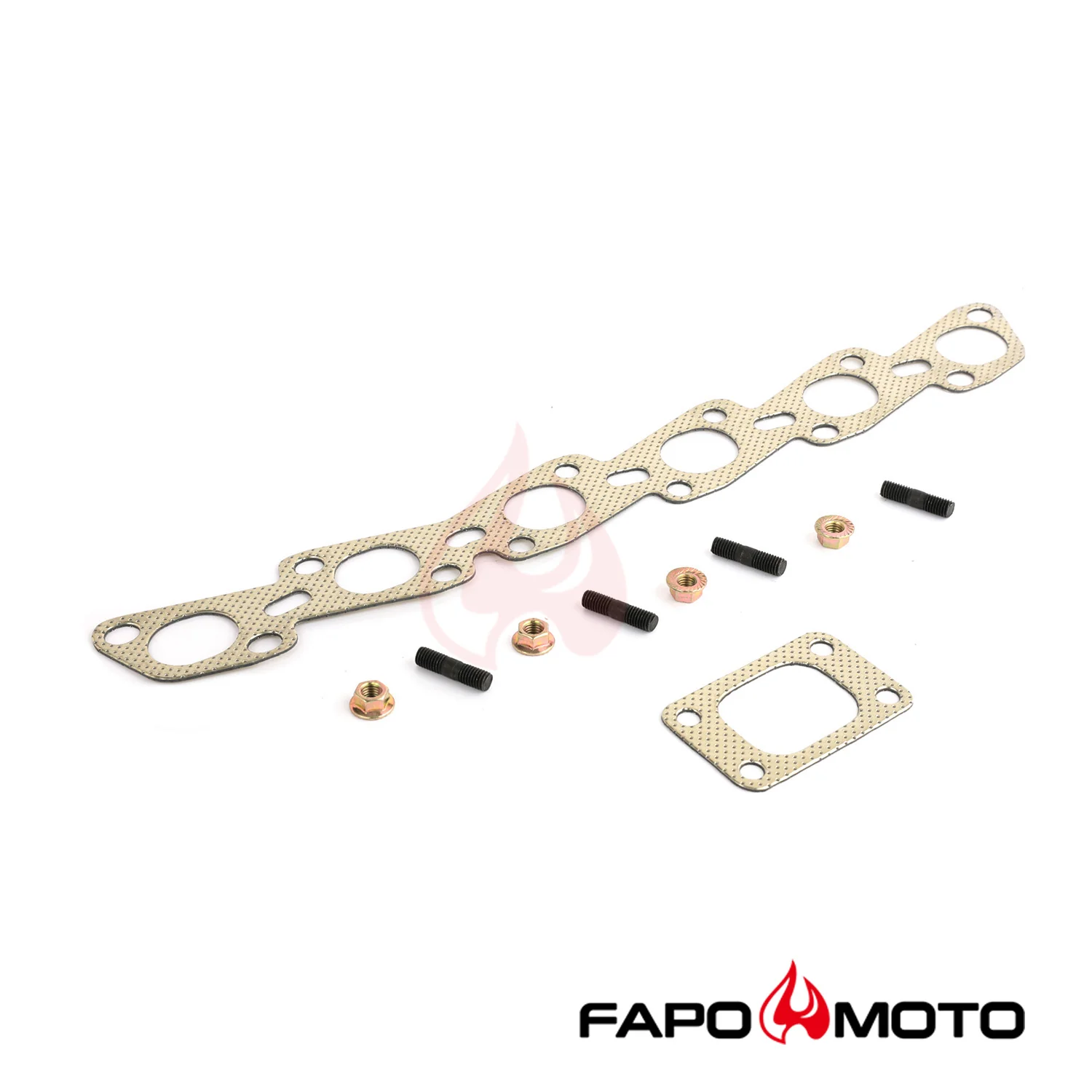 FAPO Equal Length T3 Turbo Manifold for RB20DET RB25DET Skyline R31 R32 R33 R34 GTS GTR 44mm WG Top Mount - Image 7