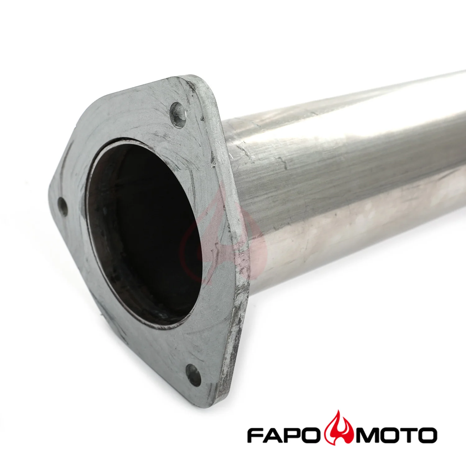 FAPO Muffler Delete Pipe Kit for 11-17 Ford F250 F350 Super Duty 6.7L Diesel 4in 409SS - Image 7