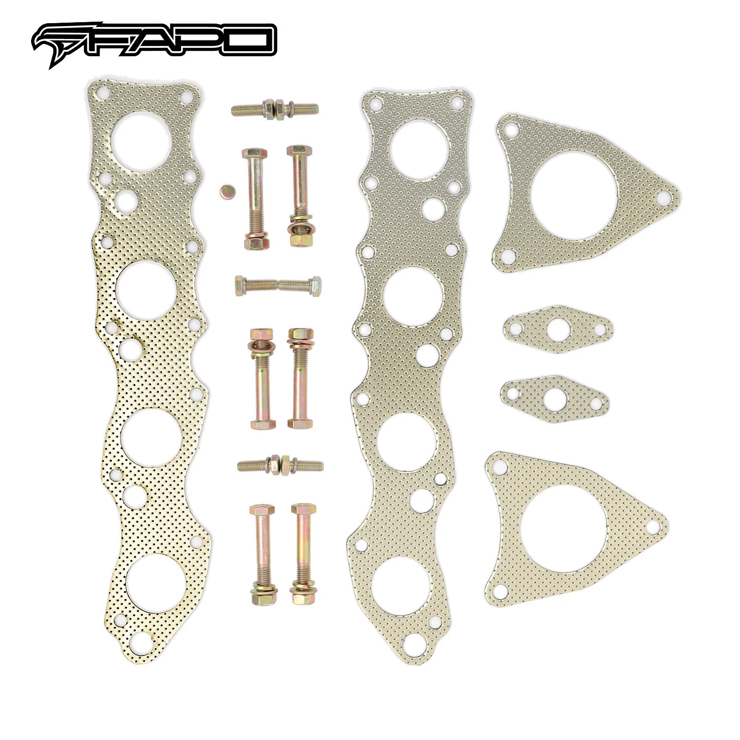 FAPO Shorty Headers for 07-16 Toyota Tundra Sequoia 5.7L 345 V8 304 SS Limited SR5 TRD - Image 11