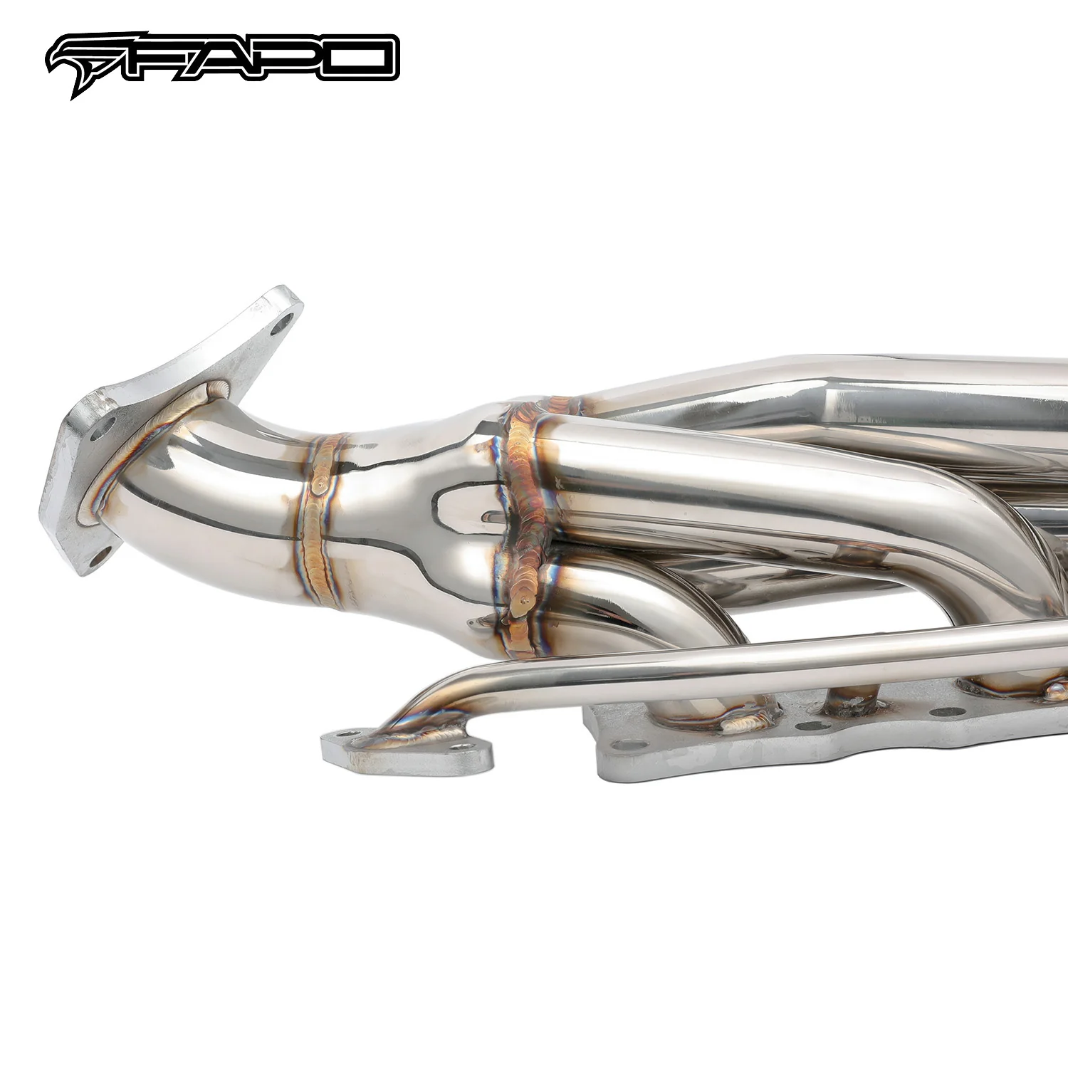 FAPO Shorty Headers for 07-16 Toyota Tundra Sequoia 5.7L 345 V8 304 SS Limited SR5 TRD - Image 3