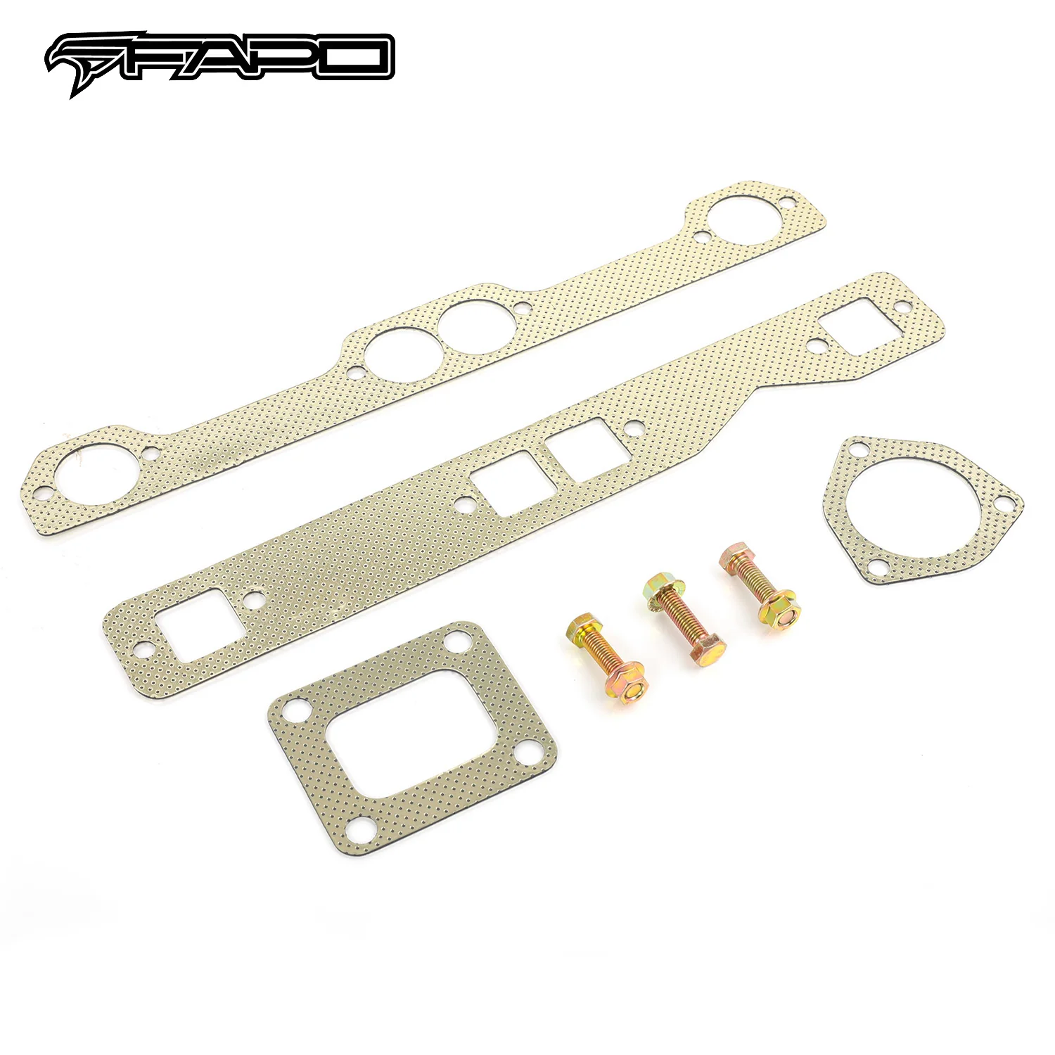 FAPO Single Turbo Headers for Chevy Nova Camaro Chevelle Caprice Small Block V8 - Image 6