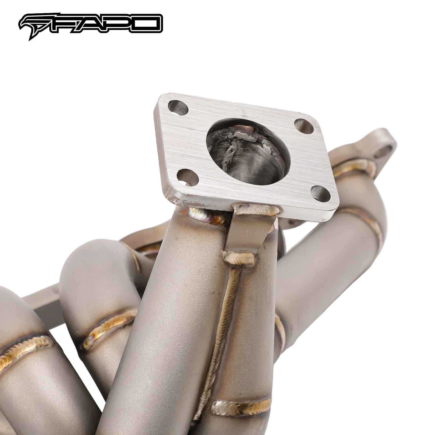 FAPO Single Turbo Manifold for Toyota Supra JZA80 Mk4 Lexus GS300 SC300 IS300 2JZGE T4 - Image 5