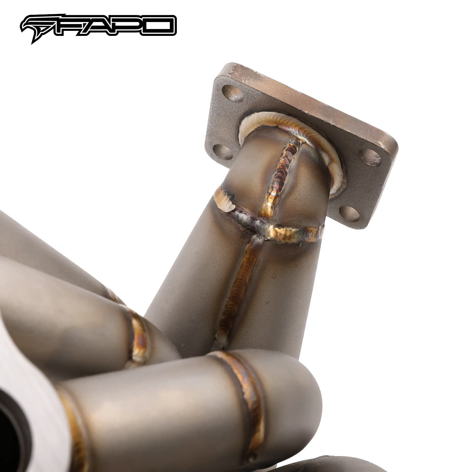 FAPO Single Turbo Manifold for Toyota Supra JZA80 Mk4 Lexus GS300 SC300 IS300 2JZGE T4 - Image 6