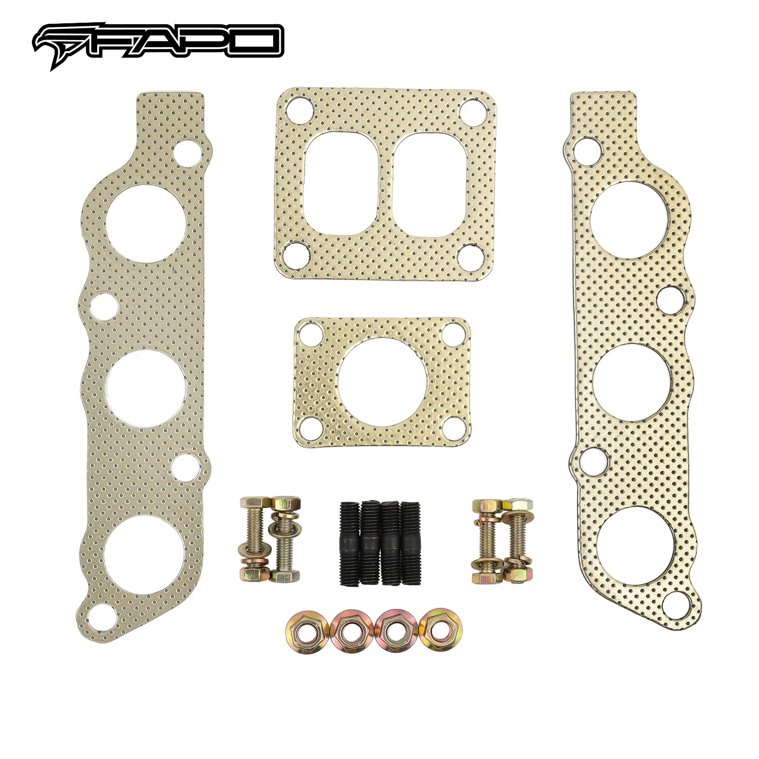 FAPO Single Turbo Manifold for Toyota Supra JZA80 Mk4 Lexus GS300 SC300 IS300 2JZGE T4 - Image 9