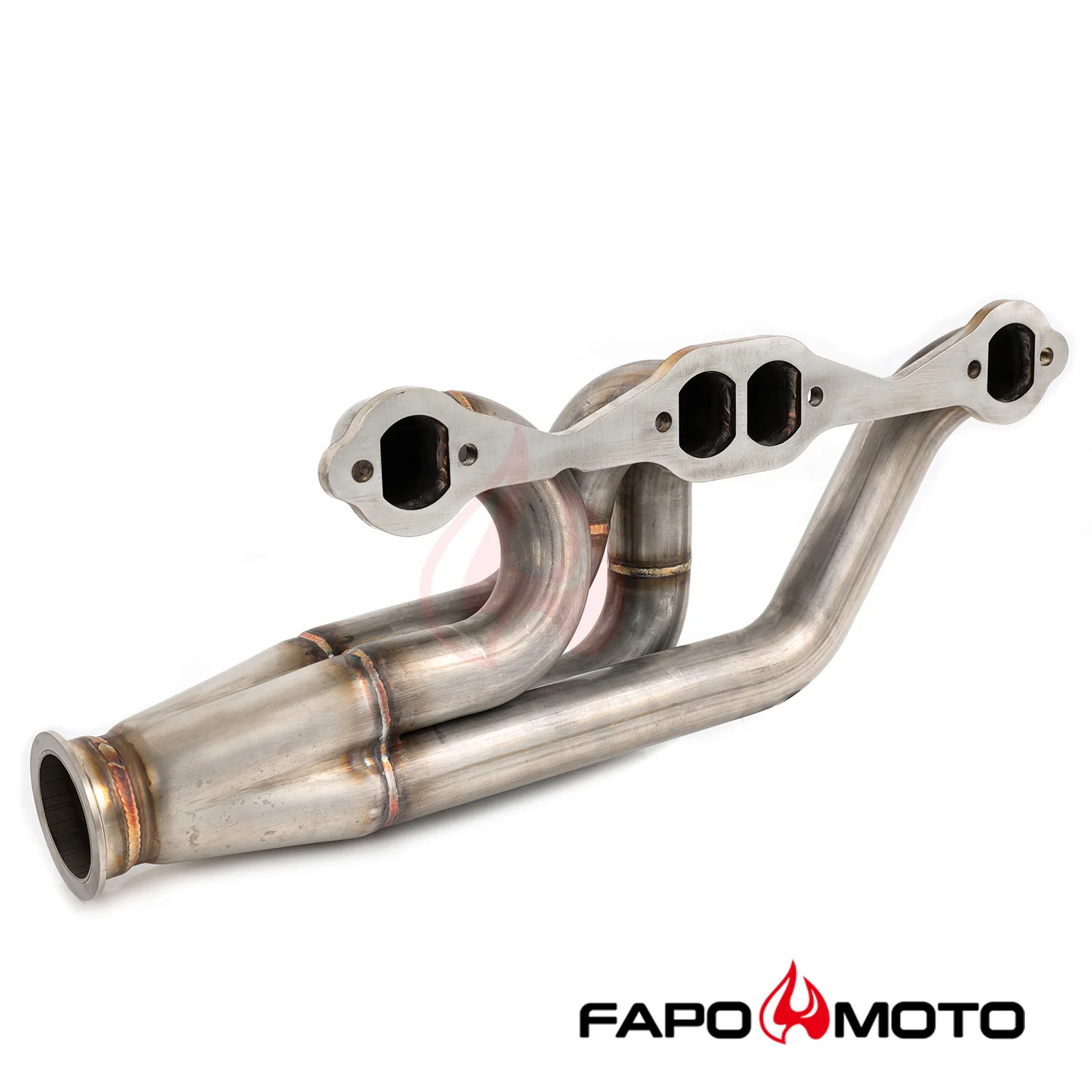 FAPO Turbo Headers for Chevy Chevelle Malibu El Camino A-body Small Block V8 El Camino Impala Bel Air Camaro Nova FE640150 - Image 3
