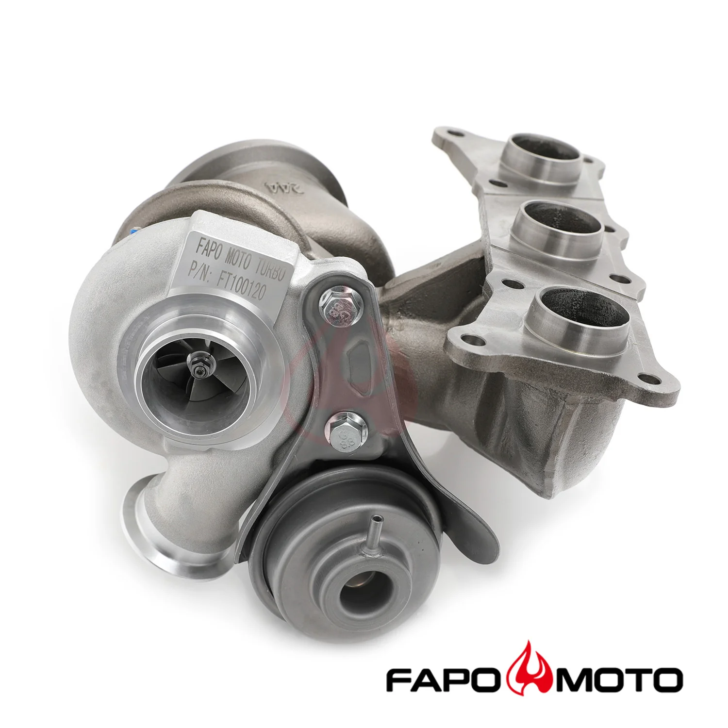 500HP Twin Turbos TD03 for BMW N54 335i 335xi 335is E90 E91 E92 E93 OE design FT100110+FT100120 - Image 9