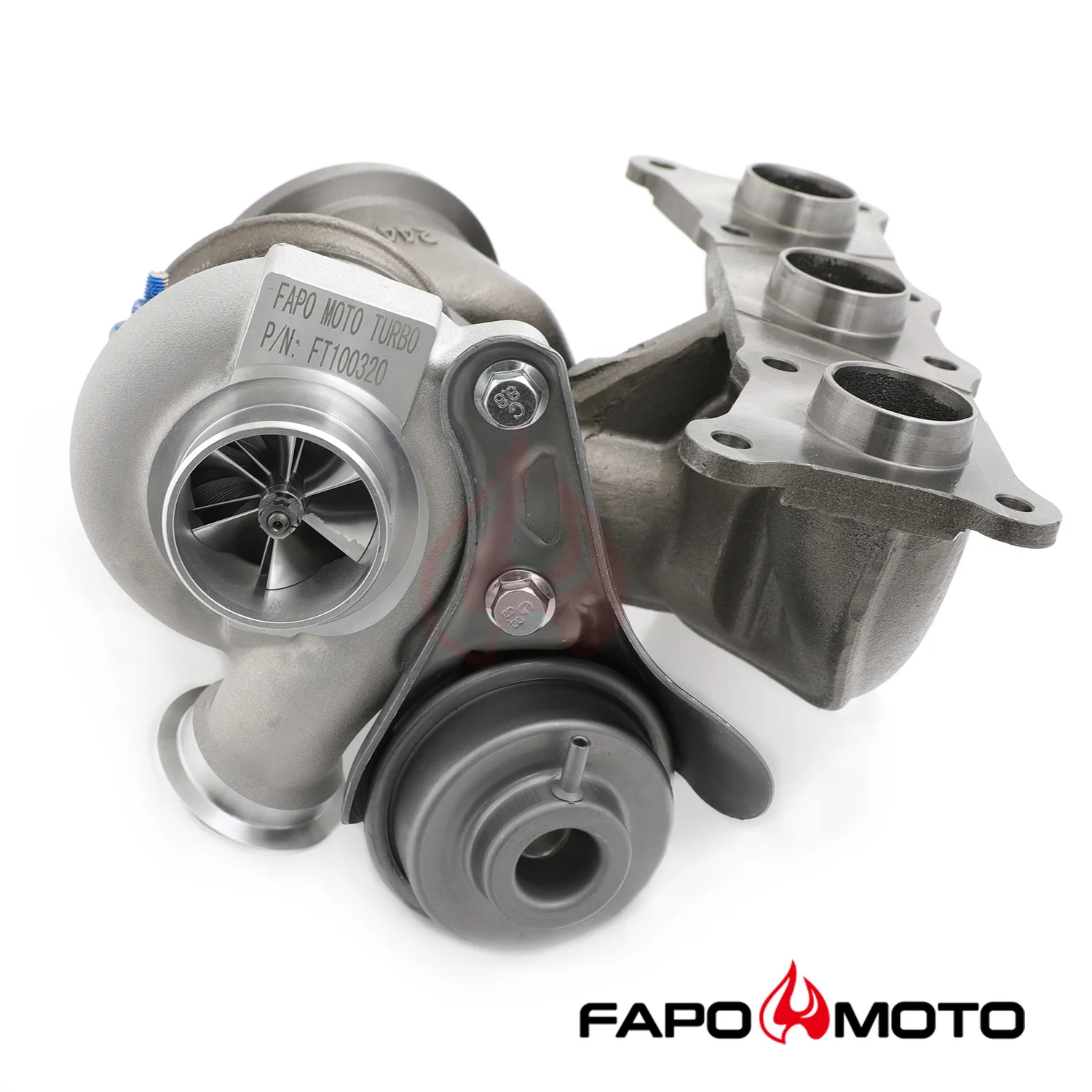 950HP Twin Turbos TD04 19T compatible with BMW N54 335i 335xi 335is E90 E91 E92 E93 3.0L FT100310+FT100320 - Image 7