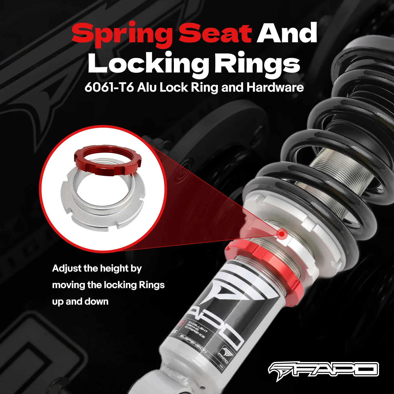 32-Level Damping Coilover for Honda Civic & SI 2001 -2005 EM2 EP3 PF002120 - Image 7