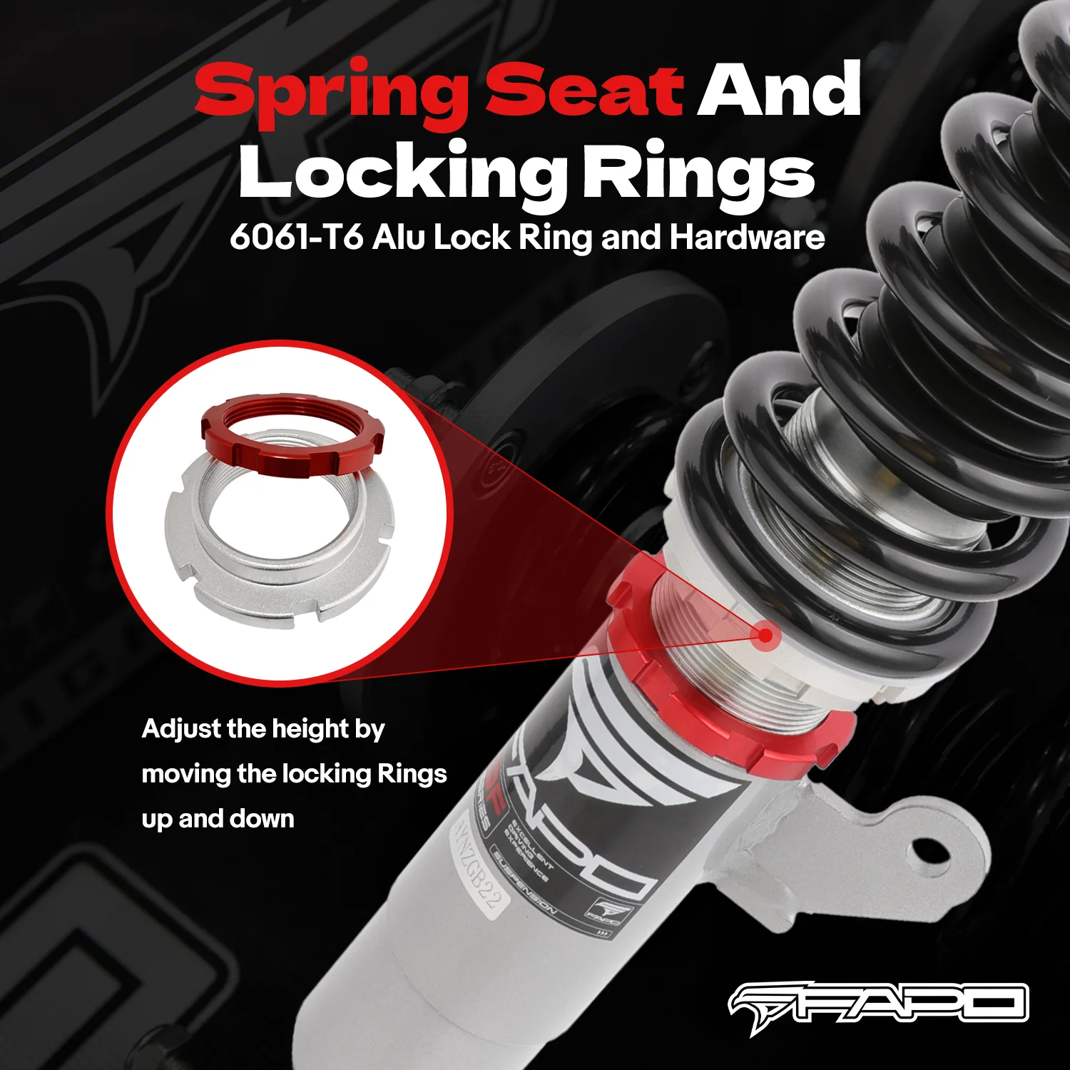 32-Level Damping Coilover for BMW 3-Series F30 328i 335i 2013-2019/BMW 4 Series 2013-2020 PF006530 - Image 7