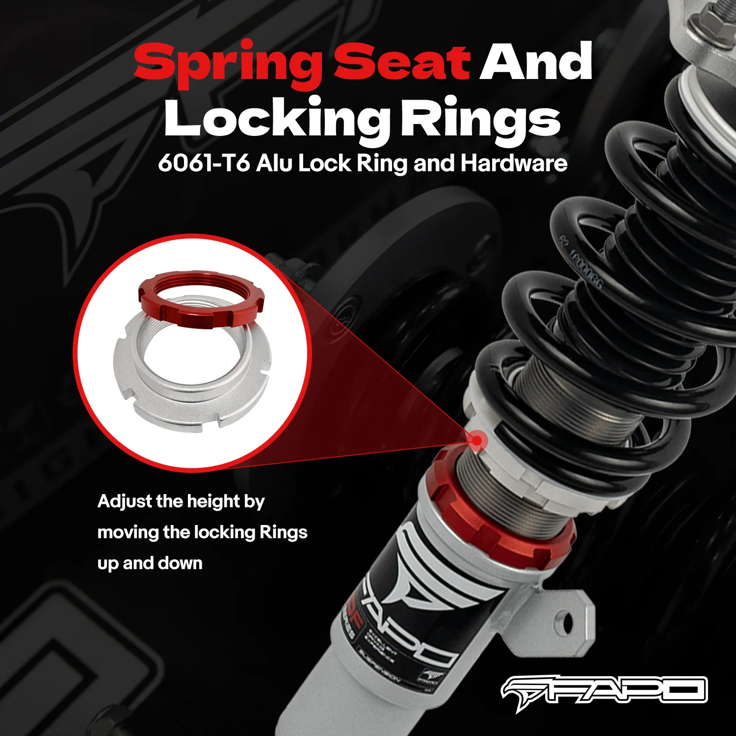 32-Level Damping Coilover for Honda Civic 2016-2025 / Honda Insight 2019-2022/Honda Integra 2022+ PF022730 - Image 9