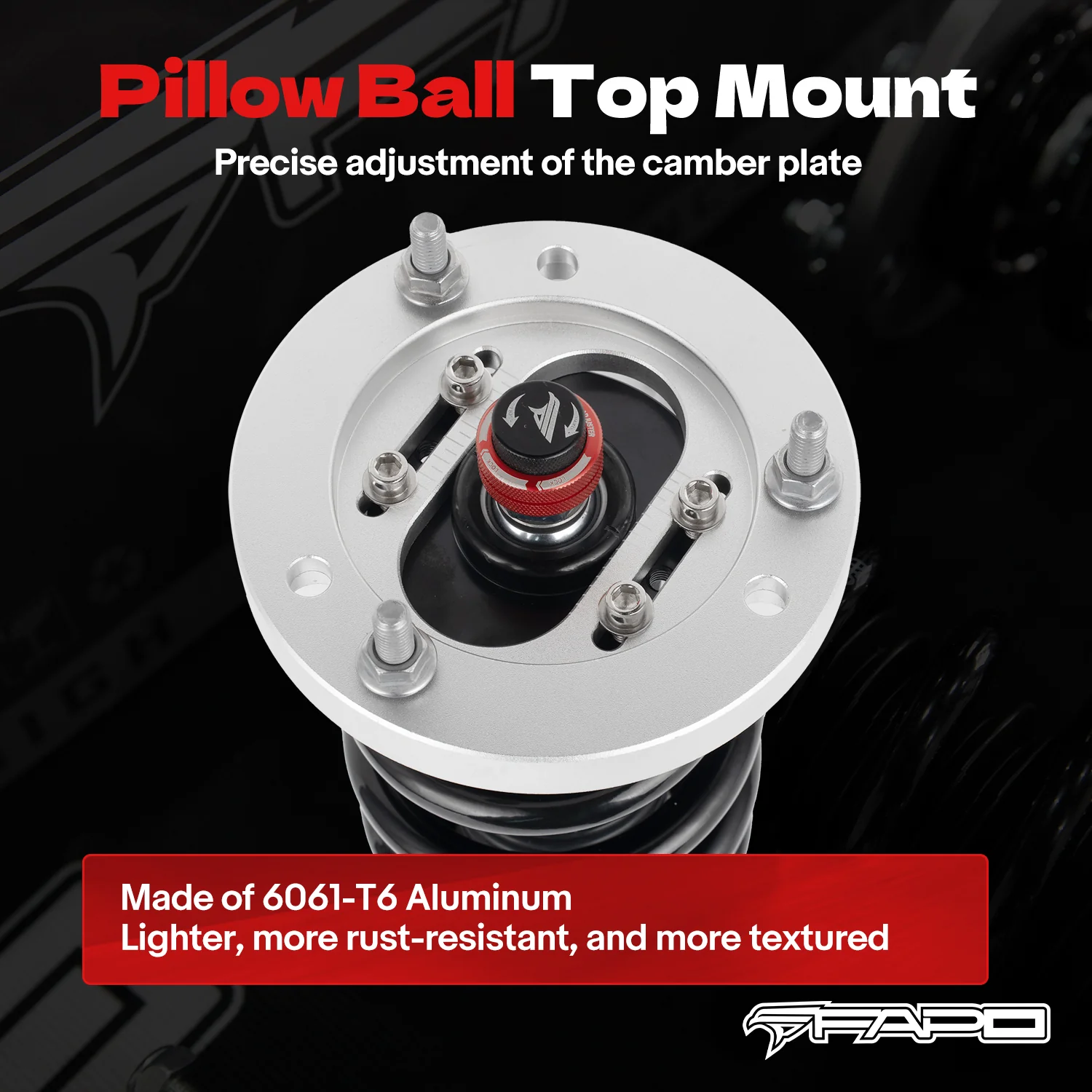 32-Way Adjustable Damping Coilover for BMW 3 Series 4th Gen (Rear Integrated) E46 (non-M) 1997-2006 PF026130 - Image 4