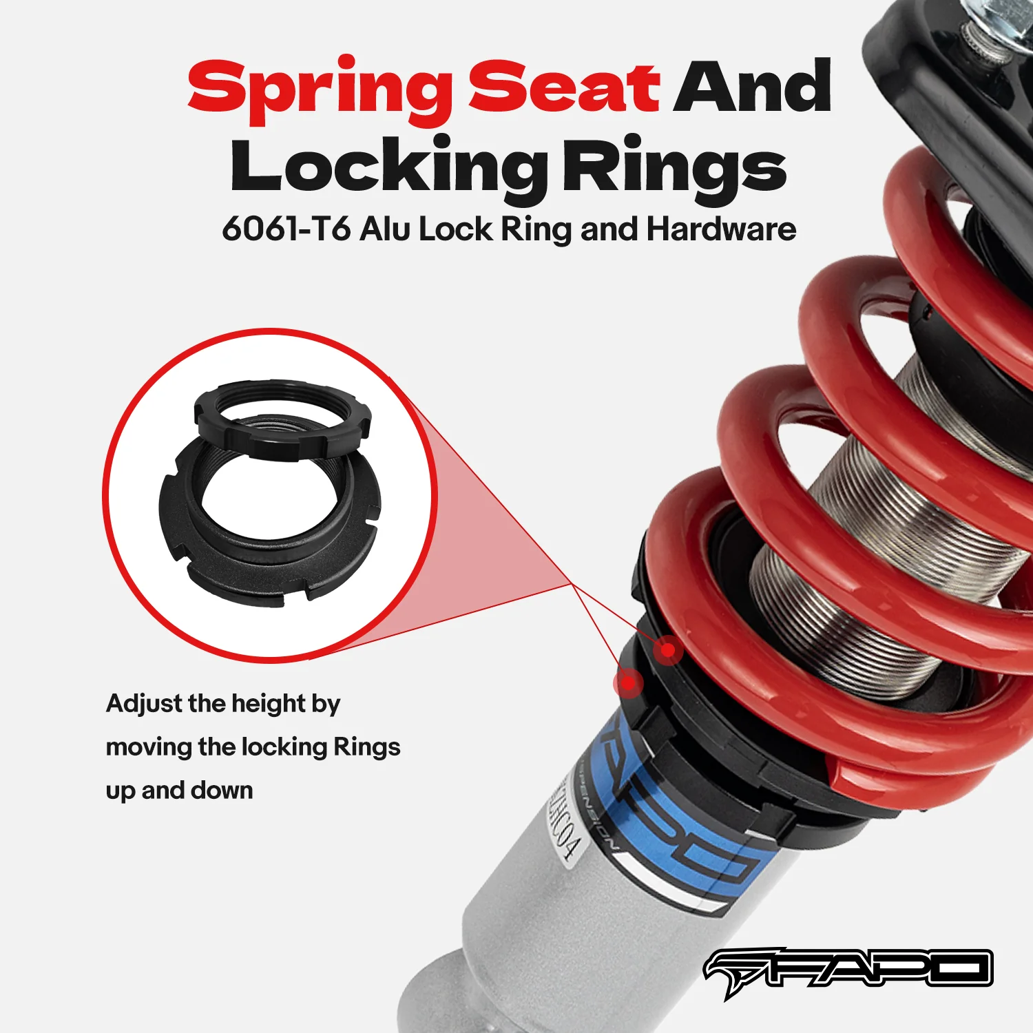 Coilover for Honda Civic & SI 2001 2002 2003 2004 2005 EM2 EP3 PS002110 - Image 4