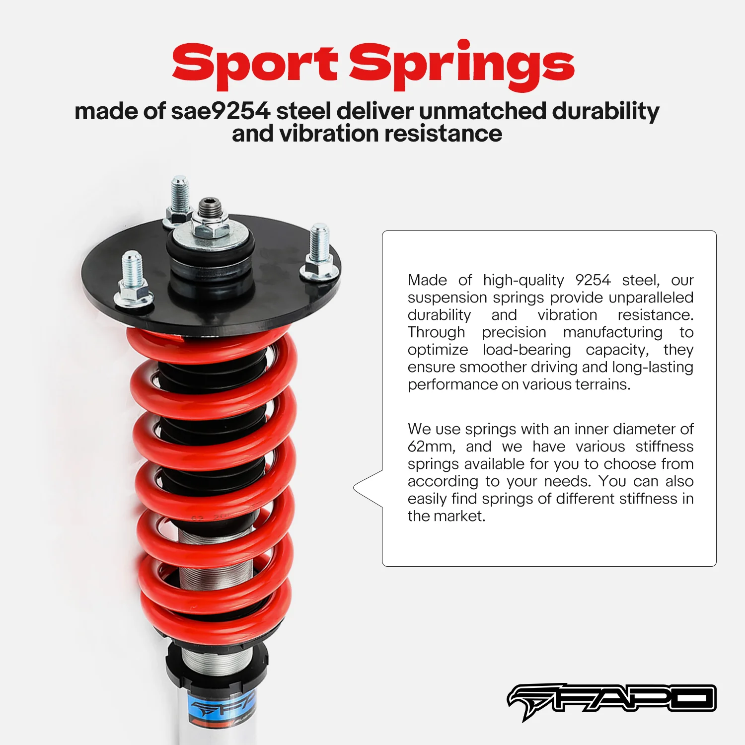 Coilovers for Mitsubishi Eclipse 1995-1999 PS003110 - Image 5