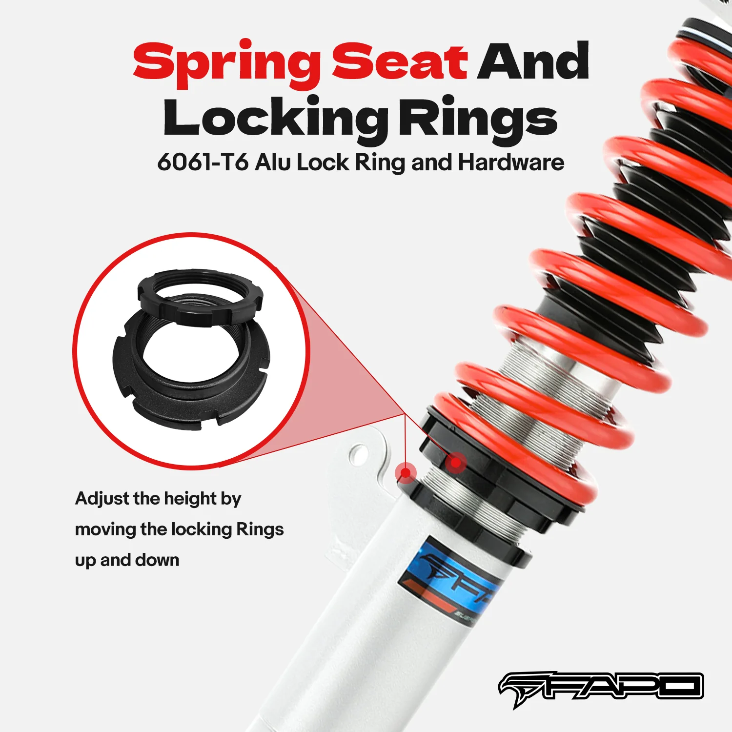 Coilover for BMW 3 Series F30/F31/F34 2011-2019 / BMW 2 Series F22/F23 2014-2021/BMW 4 Series F32/F33/F36 2013-2020 PS006510 - Image 5