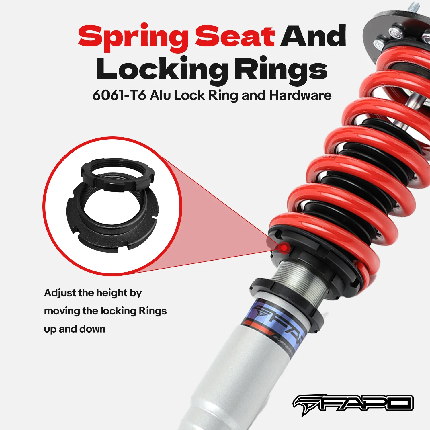 Coilover for Honda Accord 1998-2002 Acura TL 2001-2003 CL PS012110 - Image 6