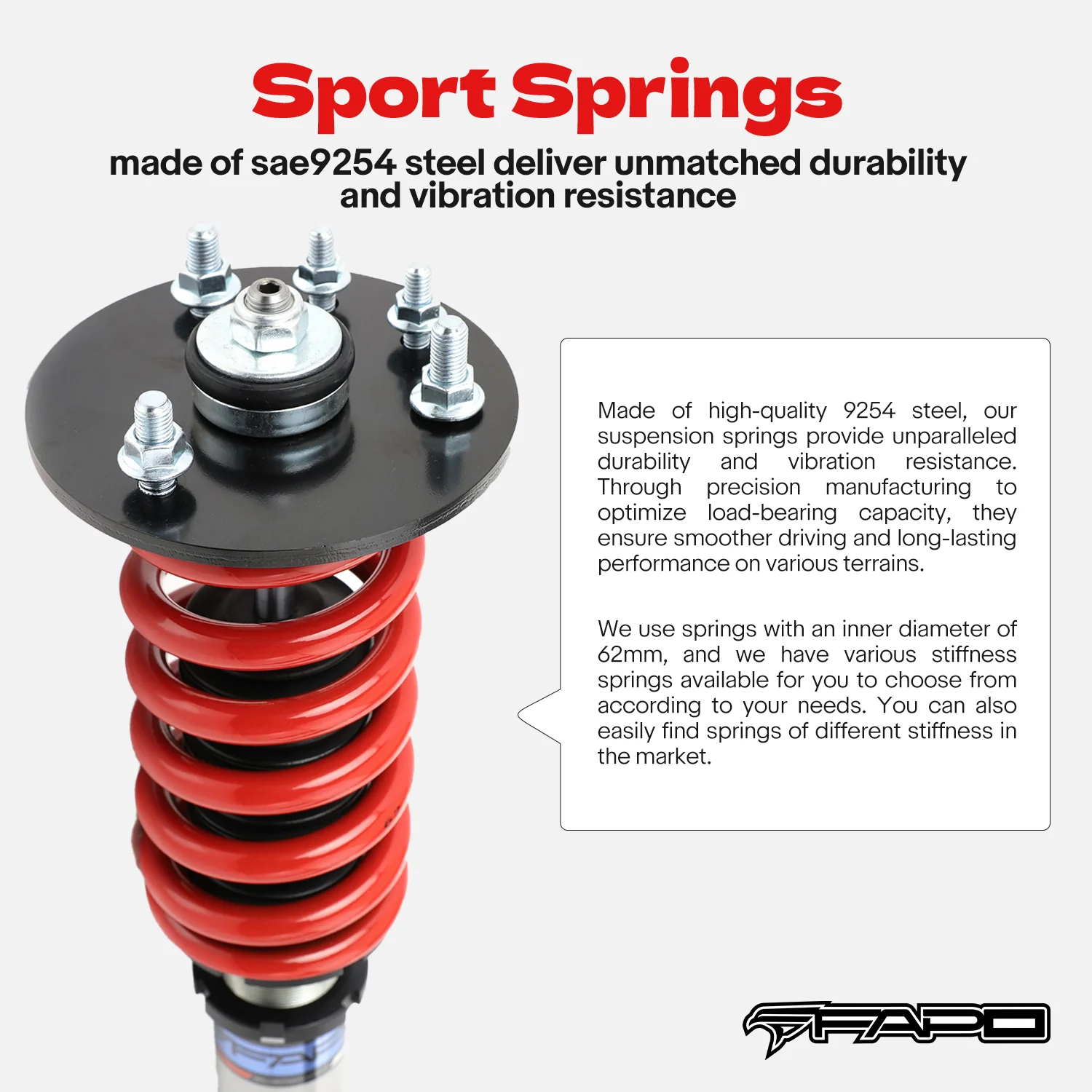 Coilover for Honda Accord 1998-2002 Acura TL 2001-2003 CL PS012110 - Image 7