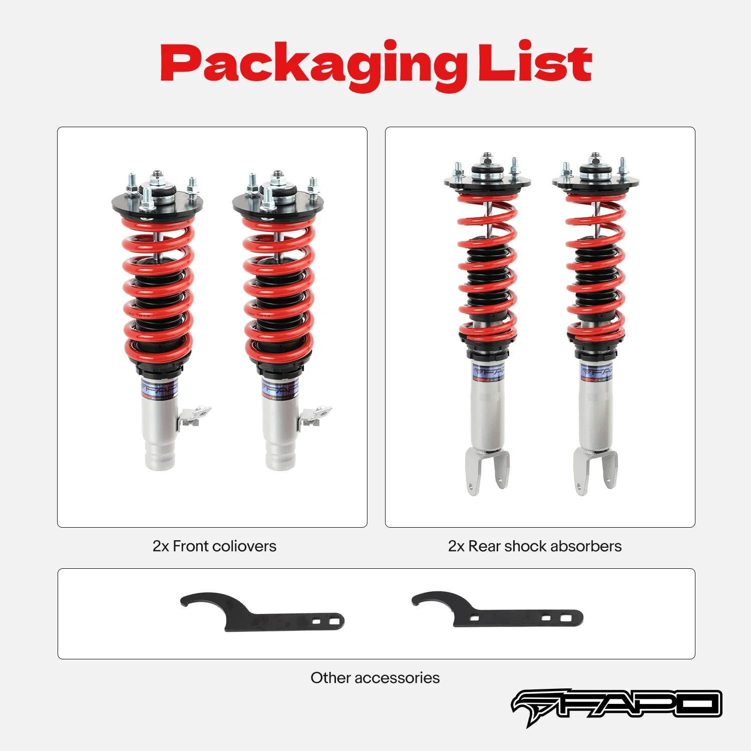 Coilover for Honda Accord 1990-1997 CB CD PS012210 - Image 14
