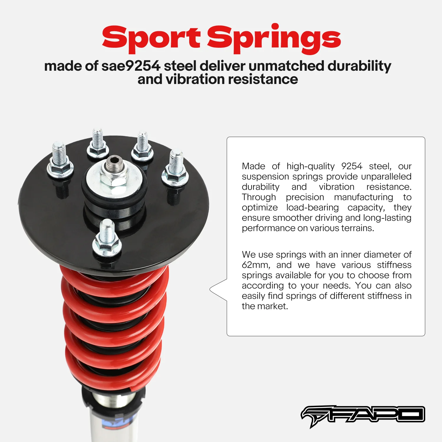 Coilover for Honda accord 2003-2007 CM Acura TSX 2004-2008 CL9 PS012310 - Image 6