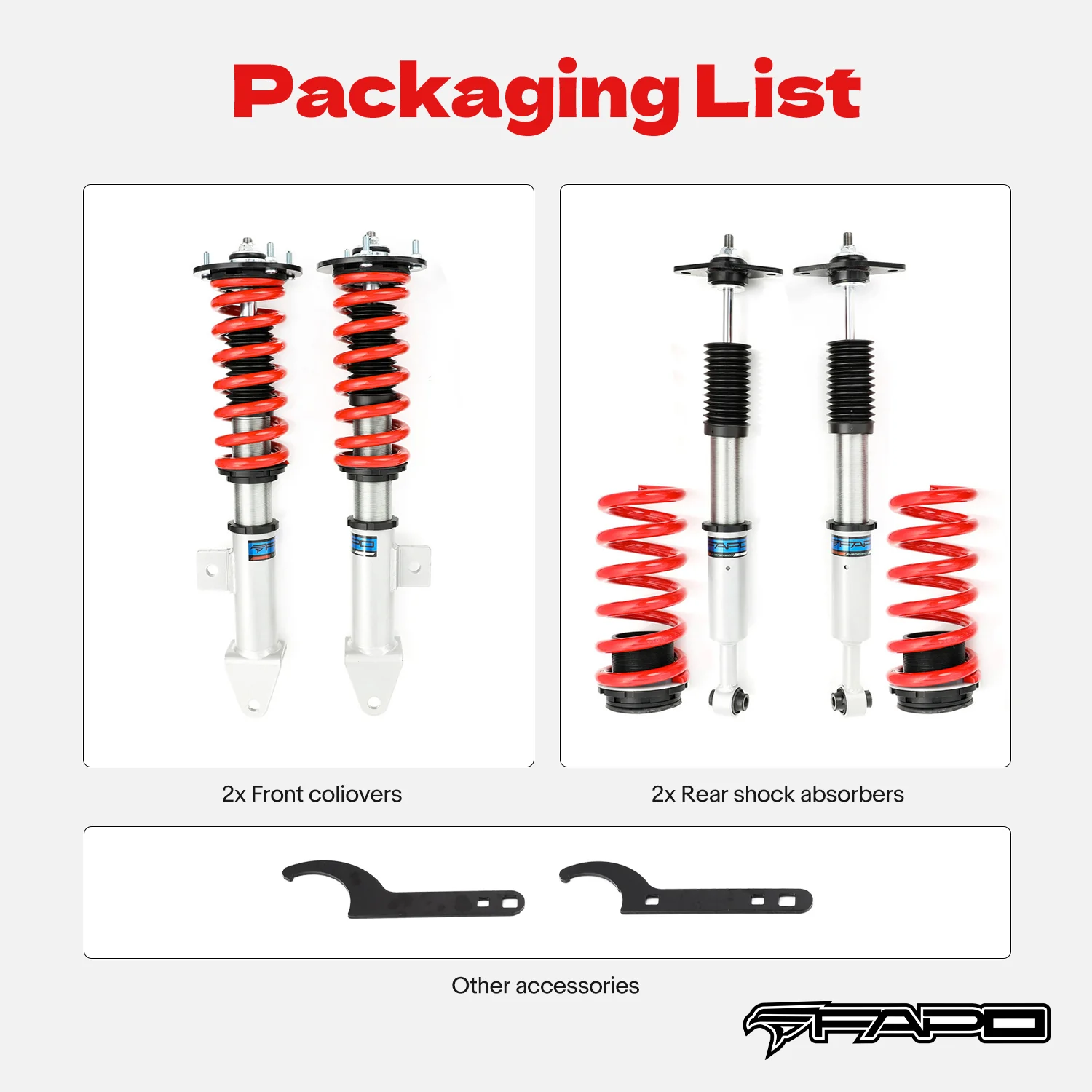 Coilover for Dodge Charger 2006-2010 SRT-8 PS069210 - Image 12